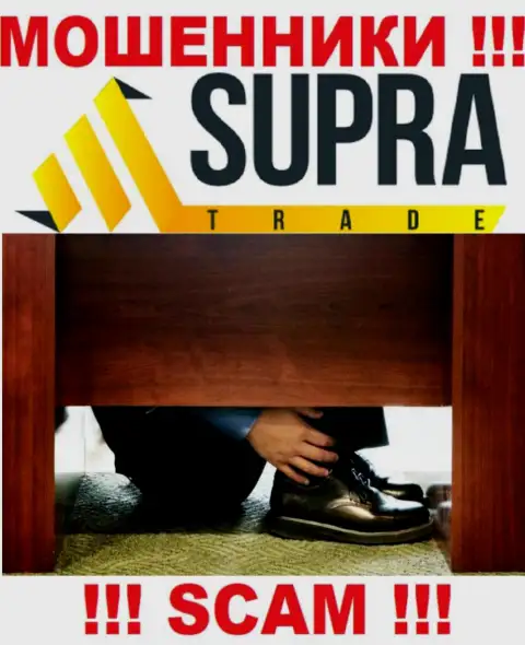 На информационном сервисе организации Supra Trade не сказано ни слова о их руководителях - это ЖУЛИКИ !!!