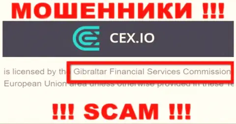 Противоправно действующая компания CEX контролируется мошенниками - GFSC