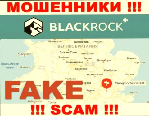 BlackRock Investment Management (UK) Ltd не намерены нести наказание за свои мошеннические деяния, поэтому информация о юрисдикции фейковая
