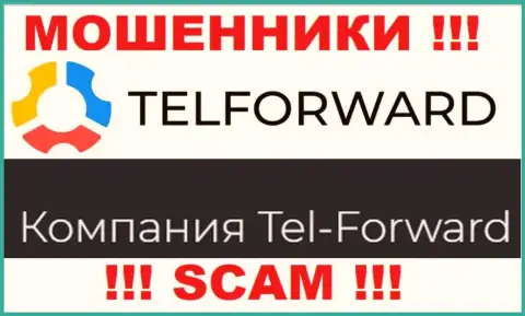 Юридическое лицо Tel-Forward - это Тел-Форвард, такую инфу оставили мошенники у себя на сайте