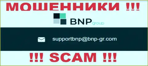 На информационном портале конторы BNP-Ltd Net указана электронная почта, писать на которую очень рискованно