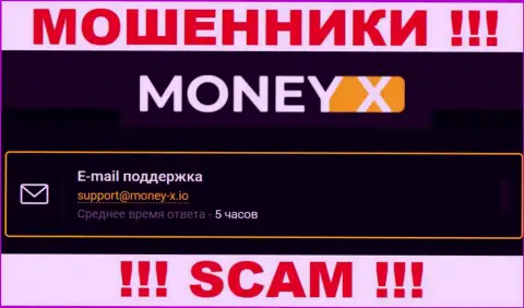 Не советуем общаться с мошенниками MoneyX через их электронный адрес, расположенный у них на сайте - обведут вокруг пальца