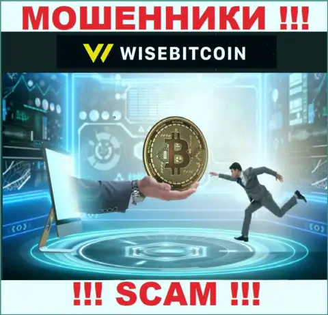 Не ведитесь на сказочки internet мошенников из организации Wise Bitcoin, разведут на финансовые средства и не заметите