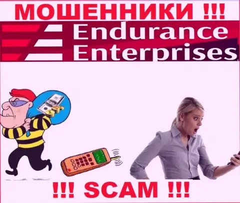 Не стоит вестись уговоры Endurance Enterprises, не рискуйте собственными финансовыми активами
