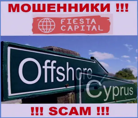 Офшорные internet-мошенники Фиеста Капитал УК Лтд прячутся вот тут - Cyprus