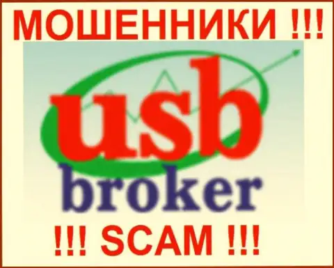Лого мошеннической Форекс компании ЮСББрокер