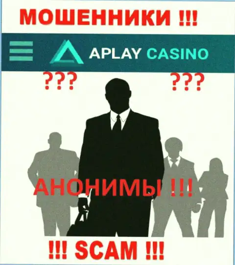 Информация о прямом руководстве APlay Casino, к сожалению, скрыта