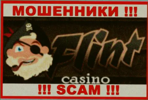 Логотип ОБМАНЩИКОВ FlintBet