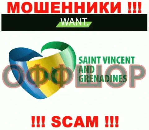 Зарегистрирована контора I Want Broker в оффшоре на территории - Сент-Винсент и Гренадины, ЖУЛИКИ !!!