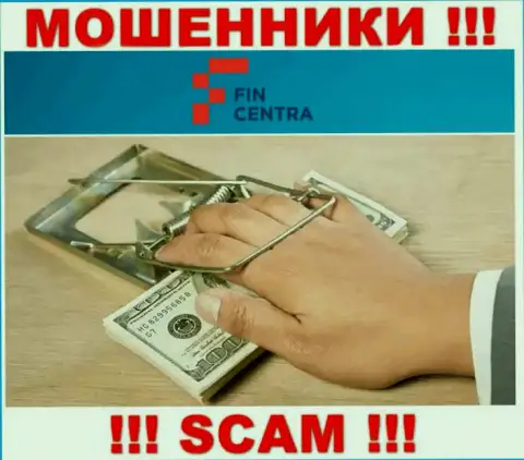 Введение дополнительных денег в брокерскую организацию FinCentra Com прибыли не принесет - это МОШЕННИКИ !