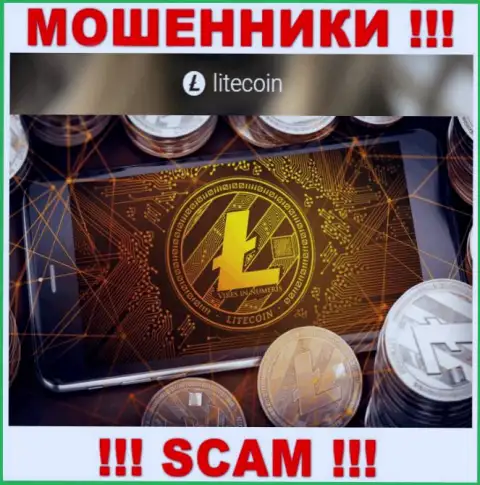 Взаимодействовать с Lite Coin слишком опасно, т.к. их вид деятельности Криптовалютный сервис - разводняк