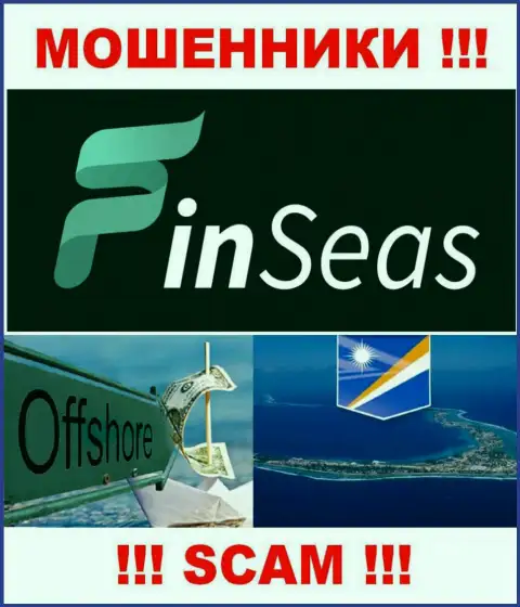 FinSeas специально зарегистрированы в офшоре на территории Маршалловы острова - это ВОРЫ !!!