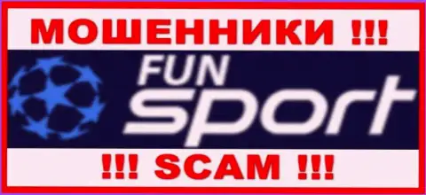 Логотип МОШЕННИКА FunSportBet