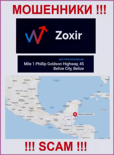 Постарайтесь держаться подальше от офшорных интернет-мошенников Зохир !!! Их адрес - Mile 1 Phillip Goldson Highway, 45 Belize City, Belize
