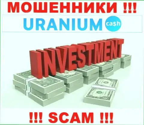 С Uranium Cash, которые работают в сфере Investing, не заработаете это развод
