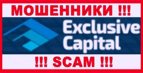 Логотип МОШЕННИКОВ Exclusive Capital