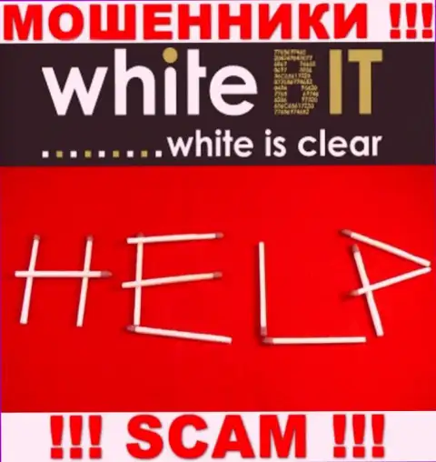 Если в дилинговой организации WhiteBit у Вас тоже слили вложенные деньги - ищите помощи, вероятность их забрать назад имеется