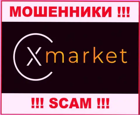 Логотип МОШЕННИКОВ Икс Маркет