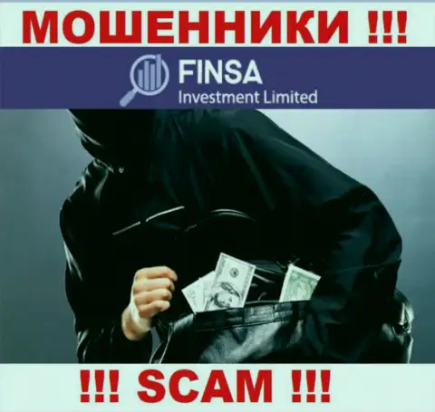 Не ведитесь на возможность заработать с internet мошенниками FinsaInvestment Limited - это капкан для доверчивых людей