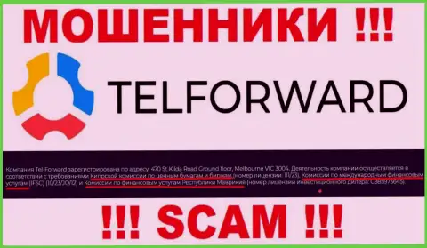 TelForward и курирующий их противоправные махинации орган (Cyprus Securities and Exchange Commission), являются мошенниками