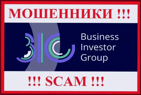 Логотип МОШЕННИКОВ BusinessInvestorGroup