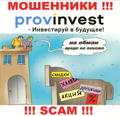 В дилинговой организации ProvInvest Вас ожидает слив и первоначального депозита и последующих вложений - это МОШЕННИКИ !!!