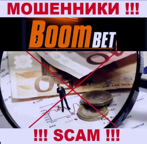 Инфу о регуляторе организации Boom Bet не найти ни на их web-ресурсе, ни в глобальной сети