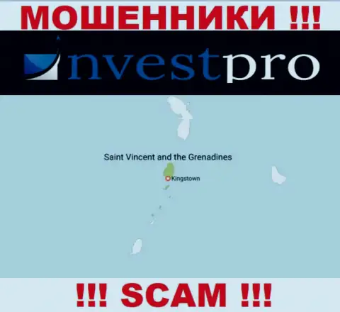 Аферисты NvestPro расположились на офшорной территории - St. Vincent & the Grenadines