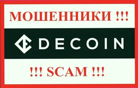 Логотип МОШЕННИКОВ ДеКоин
