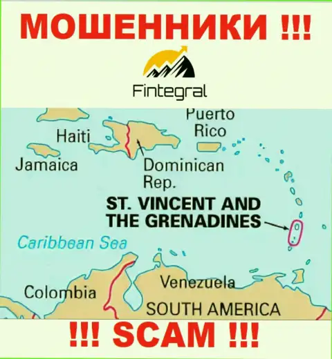 St. Vincent and the Grenadines - именно здесь зарегистрирована незаконно действующая контора Финтеграл Ворлд