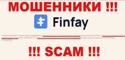 Фин Фай - это интернет мошенники, противозаконные манипуляции которых прикрывают такие же мошенники - FSC