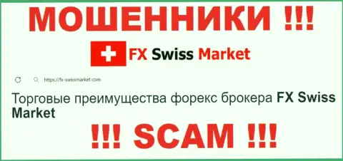 Сфера деятельности FXSwiss Market: ФОРЕКС - отличный заработок для воров